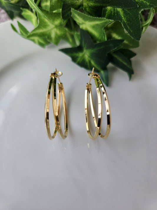 Hoop the loop earring